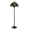 Meyda Lighting Capolavoro 65" Floor Lamp Metal in Brown/White | 65 H x 20 W x 20 D in | Wayfair 139421