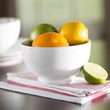 Ebern Designs Hannahjo 20 Oz. Footed Rice Bowl Porcelain China/Ceramic in White | 5.5 H x 3 W in | Wayfair MNTP2452 42923372