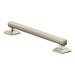 Moen Voss Stainless Steel Transitional Bathroom Grab Bar Metal in Gray | 3.12 H x 1.25 D in | Wayfair YG5124BN