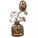 Meyda Lighting Oak Leaf 1-Light Armed Sconce Glass in Brown | 17.5 H x 9 W x 12 D in | Wayfair 22900