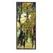 Meyda Lighting Tiffany Wisteria & Snowball Window Panel in Green | 36 H x 15 W in | Wayfair 72152