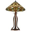 Meyda Lighting Middleton 30" Table Lamp Glass/Metal in Brown | 30 H x 20 W x 20 D in | Wayfair 134150