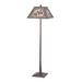 Meyda Lighting Fox Hunt 60" Floor Lamp Metal in Black/Brown | 60 H x 24 W x 24 D in | Wayfair 110194