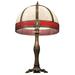 Meyda Lighting Gothic 27" Table Lamp Glass in Brown | 27 H x 16 W x 16 D in | Wayfair 135298