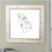 One Allium Way® Dry Erase Board Wood in Brown/White | 53 H x 41 W x 1.25 D in | Wayfair OAWY5833 33965587