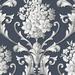 Ophelia & Co. Grijalva 32.7' L x 20.5" W Wallpaper Roll Vinyl in Gray/Blue | 20.5 W in | Wayfair 08CA287F763D49B8B532A96083801789