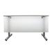 OBEX Frosted Acrylic Desk Mounted Modesty Panel | 18 H x 60 W x 0.63 D in | Wayfair 18X60FA-A-XX-MP