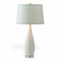 Port 68 Emma 32" Table Lamp Metal in White | 32 H x 16 W x 16 D in | Wayfair LPAS-263-03