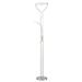 Orren Ellis Kitterman 75" LED Torchiere Floor Lamp Metal in Gray | 75 H x 10 W x 10 D in | Wayfair ORNE5019 42768651