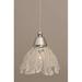 Red Barrel Studio® 1-Light Cord Mini Pendant Glass in Gray/White | 7 H x 7 W x 7 D in | Wayfair ED1BC7FFD14E404BB50FDCF64FE5C377