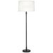 Robert Abbey Bandit 61" Floor Lamp Metal in Brown | 61 H x 19.5 W x 19.5 D in | Wayfair Z348