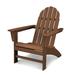 POLYWOOD® Vineyard Adirondack Chair in Brown | 36.25 H x 29.25 W x 32.81 D in | Wayfair AD400TE