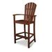 POLYWOOD® Palm Coast Outdoor Bar Chair Plastic | 52.75 H x 24 W x 24.75 D in | Wayfair HND202MA