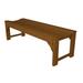 POLYWOOD® Traditional Garden Backless Outdoor Bench Plastic in Brown | 60" | Wayfair BAB160TE
