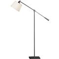 Robert Abbey Real Simple Task/Reading Floor Lamp Metal in White | 42.5 H x 10 W x 38.5 D in | Wayfair 1824