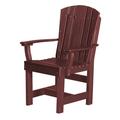 Wildridge Heritage Dining Chair w/ Arms Plastic/Resin | 37 H x 26 W x 21 D in | Outdoor Dining | Wayfair LCC-154-Cherry Wood