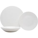 Red Vanilla Extreme Round 6 Pieces 8.5" Bone China Salad or Dessert Plate Set Bone China/Ceramic in White | Wayfair EW6603/6