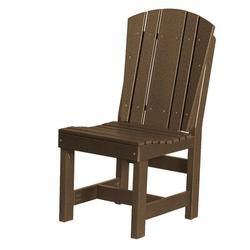 Wildridge Heritage Dining Chair Plastic/Resin in Brown | 37 H in | Outdoor Dining | Wayfair LCC-153-tudor brown