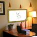 Rayne Mirrors Wall Mounted Dry Erase Board Plastic in Brown/Yellow | 34 H x 22 W x 1.25 D in | Wayfair W57/18.5-30.5