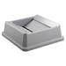 Rubbermaid Commercial Products Untouchable Square Top - 35 & 50 gallon | 6.25 H x 20.13 W in | Wayfair FG266400GRAY