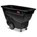 Rubbermaid Commercial Products Trash Can Plastic in Black | 38 H x 30.25 W x 64.5 D in | Wayfair FG9T1300BLA