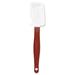 Rubbermaid Commercial Products High Heat Scraper Spatula Silicone in Red/White | Wayfair RCP1962RED