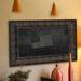 Rayne Mirrors Feathered Accent Wall Mounted Chalkboard Wood in Black/Brown | 67 H x 25 W x 1.25 D in | Wayfair B49/18.5-60.5