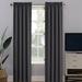 Sun Zero Oslo Theater Grade Extreme 100% out Rod Pocket Curtain Panel Polyester in Black | 95 H in | Wayfair 52477
