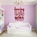 Sweetums Wall Decals Dancing Is Like Dream Wall Decal Vinyl in Red | 48 H x 36 W in | Wayfair 2619Cranberry