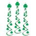 The Holiday Aisle® Forbis Shamrock Whirl in Green | Wayfair 79F93DDE9CBF4389A78216E422B291ED