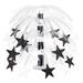 The Holiday Aisle® General Occasion Star Cascade Centerpiece in White/Black | Wayfair THLA1338 39060234