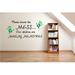 The Decal Guru Excuse the Mess Quote Wall Decal Vinyl in Gray/Black | 30 H x 60 W in | Wayfair 1752-WALL-02-09