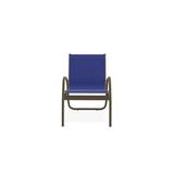 Latitude Run® Gardenella Stacking Patio Dining Armchair Sling | 34 H x 24 W x 28.5 D in | Wayfair 6C15479A703243DAB85DA2DBB5196B12