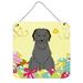 The Holiday Aisle® Easter Eggs Briard Metal Wall Décor Metal in Black | 8 H x 6 W in | Wayfair THLA4747 39992897
