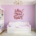 Sweetums Wall Decals Follow Your Heart Script Wall Decal Vinyl in Red | 36 H x 36 W in | Wayfair 2743Cranberry