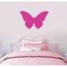 Sweetums Wall Decals Butterfly Wall Decal Vinyl in Pink | 15 H x 24 W in | Wayfair 1179HotPink