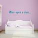 Sweetums Wall Decals Once Upon A Time Wall Decal Vinyl in Blue | 7 H x 48 W in | Wayfair Teal2833