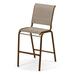 Telescope Casual Reliance 29" Patio Bar Stool in White/Brown | 46 H x 21 W x 28 D in | Wayfair 8L95-B809