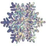 The Holiday Aisle® 3-D Prismatic Snowflake Centerpiece in Gray | Wayfair THLA8114 40758787