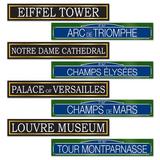 The Beistle Company 4 Piece French Street Sign Standup Set | 4.75 H x 26.5 W x 0.125 D in | Wayfair 54675