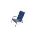 Latitude Run® Gardenella Beach Chair Metal in Gray | 30 H x 24 W x 32.5 D in | Wayfair 99B6A69B72174511BB9B4907BCB4AF17