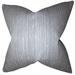 The Pillow Collection Hecuba Stripes Bedding Sham 100% Cotton | 26 H x 20 W x 5 D in | Wayfair STD-PP-SCRIBBLE-STORM-TWILL