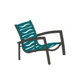 Tropitone South Beach EZ Span™ Patio Chair in Green/Gray/Brown | 22.5 H x 26.5 W x 28.5 D in | Wayfair 230513WV_WLD_JDE