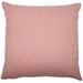 The Pillow Collection Reijo Geometric Bedding Sham Cotton Blend in Red/Gray | 26 H x 20 W x 5 D in | Wayfair STD-BAR-MER-M9729-CARNATION-C69P31