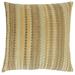 The Pillow Collection Kawena Geometric Bedding Sham Cotton Blend in Green/Brown | 26 H x 26 W x 8 D in | Wayfair EURO-MER-M9233-FAWN-R62P28C10
