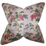 The Pillow Collection Gehry Floral Bedding Sham 100% Linen | 36 H x 20 W x 5 D in | Wayfair KING-tpc-5007-l100-8yds