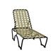 Tropitone Kahana 79" Long Reclining Single Chaise Lounge Metal in Green | 39.5 H x 27 W x 79 D in | Outdoor Furniture | Wayfair 260532_WLD_MOA