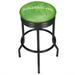 Trademark Global NBA Fade Ribbed 28.5" Swivel Bar Stool Upholstered, Steel in Black | 29 H x 20.75 W x 20.75 D in | Wayfair NBA1006-MT2