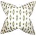 The Pillow Collection Vanelle Geometric Bedding Sham 100% Cotton in Pink/Gray/White | 26 H x 20 W x 5 D in | Wayfair STD-PP-FIREWORKS-TIMBERWOLF-C1