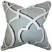 The Pillow Collection Curan Geometric Bedding Sham Cotton Blend | 26 H x 20 W x 5 D in | Wayfair STD-pp-marrow-coolgrey-c55-l45